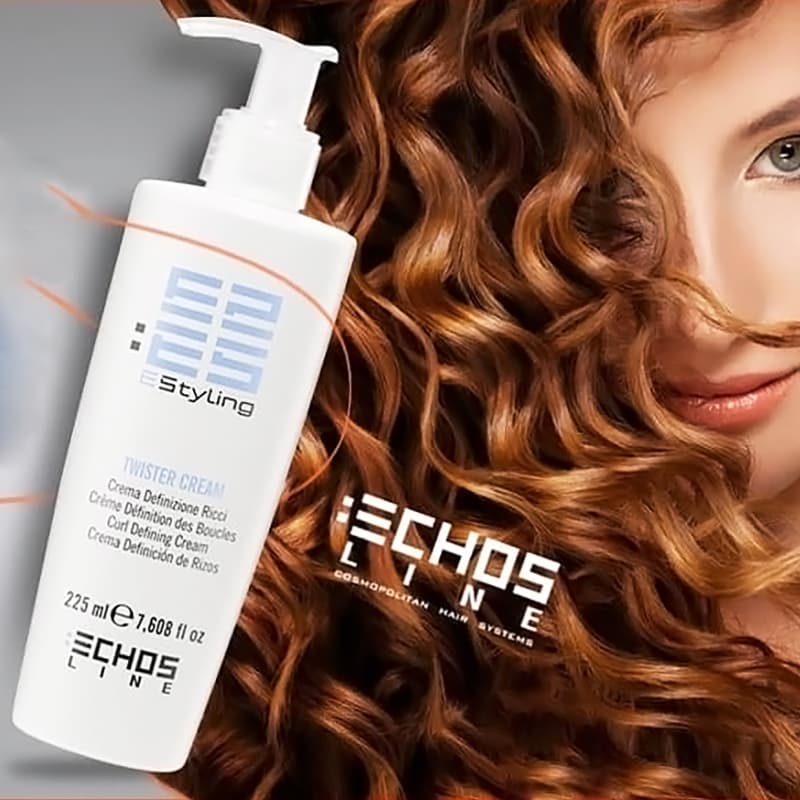 کرم حالتدهنده و ترمیمکننده موی فر اچاسلاین ECHOSLINE — تصویر ۲