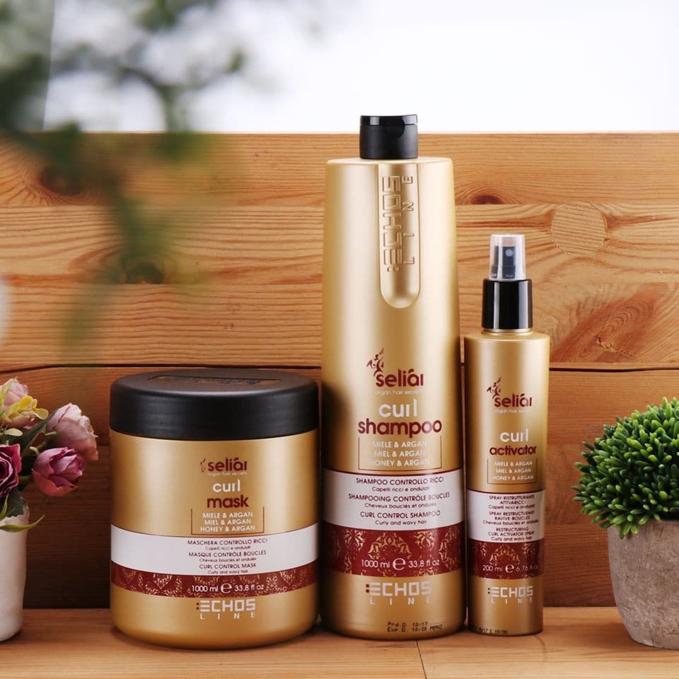 ماسک‌ موی فر Curl اچ‌اس‌لاین ECHOSLINE (500 میل) — تصویر ۳