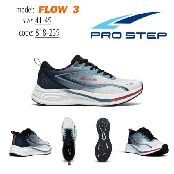 کتونی پرو استپ مدل فلو 3 مردانه PRO STEP FLOW 3