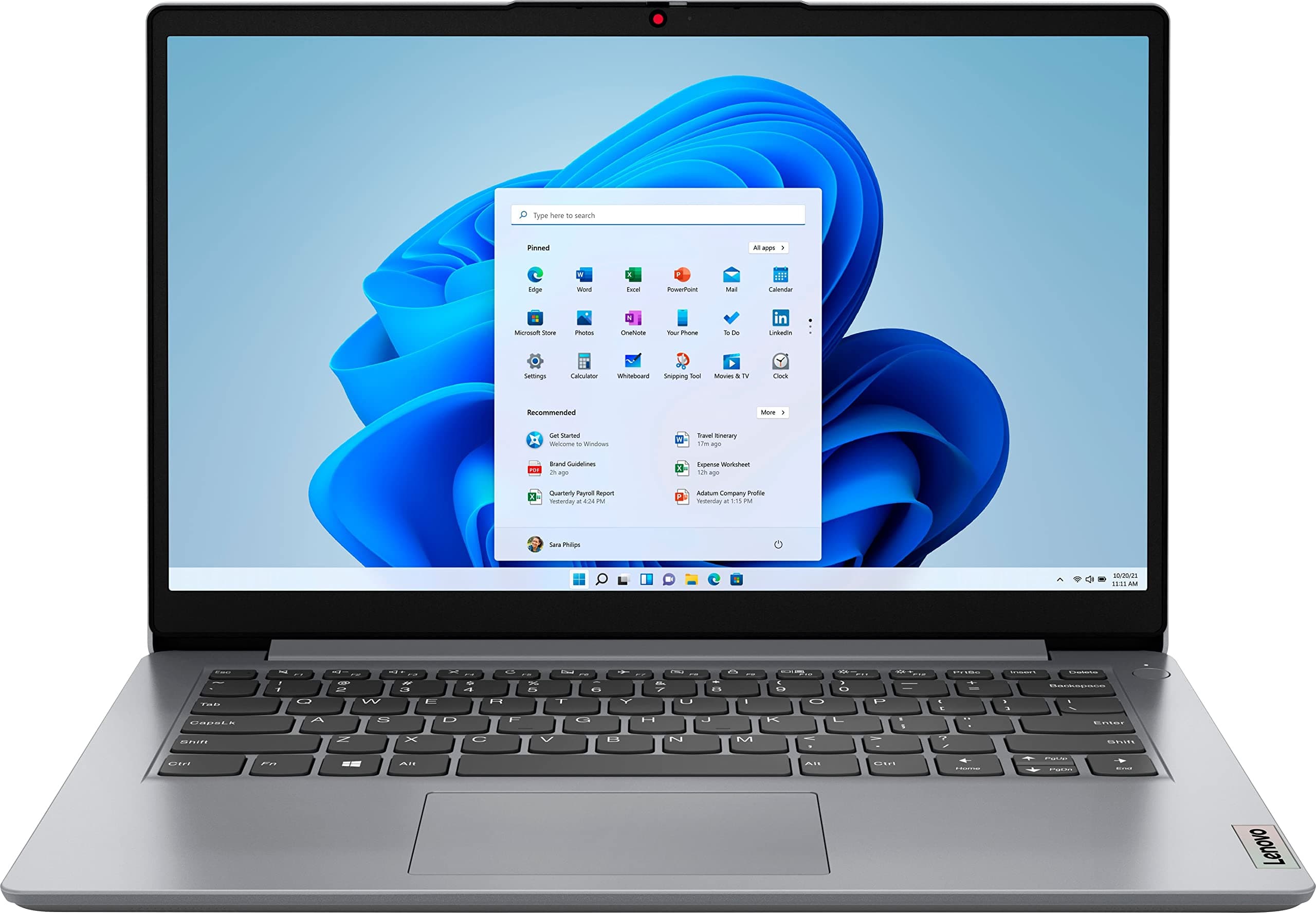 لپ‌ تاپ 15.6 اینچی لنوو Lenovo IdeaPad 1 15AMN7 — تصویر ۲