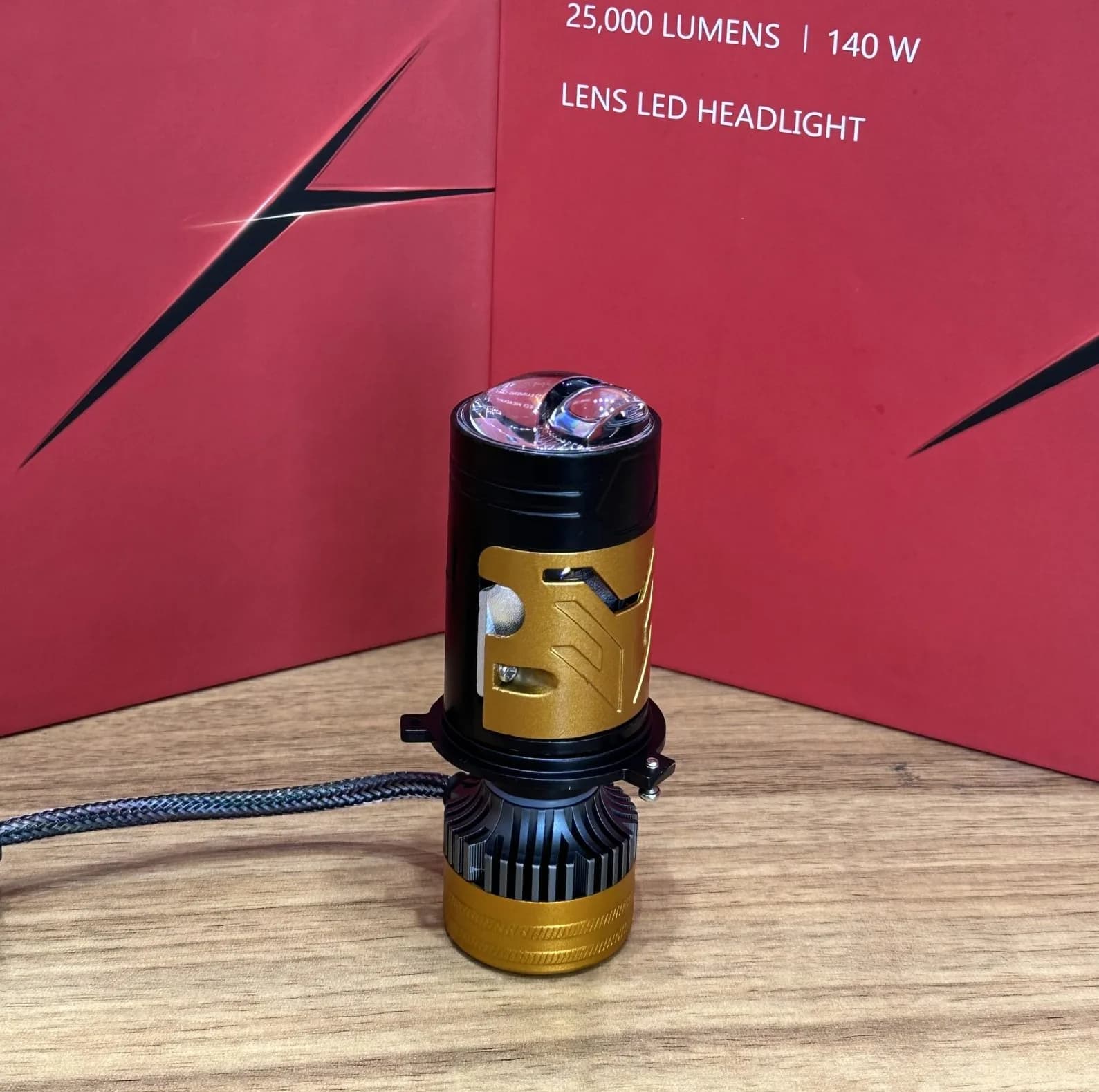 هدلایت خودرو ام زد ام مدل Phantom پایه H4 بسته 2 عددی — تصویر ۲