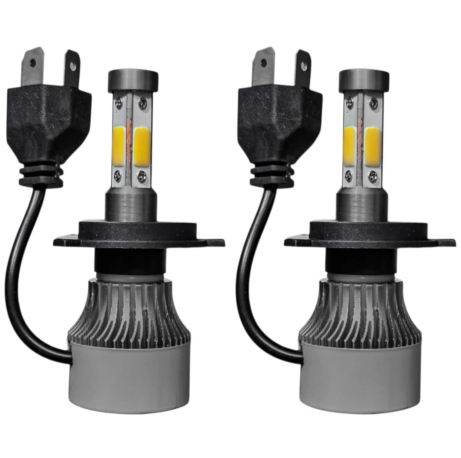 هدلایت چراغ جلو خودرو تک حالته فورس مدل ۴ طرفه یخی CUB کد 1383.1391 مناسب برای کیا ریو بسته ۲ عددی