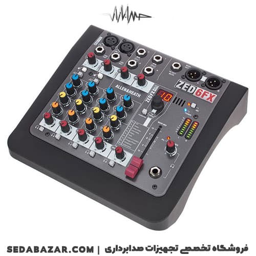 Allen&Heath ZED-6FX میکسر صدا آنالوگ — تصویر ۲