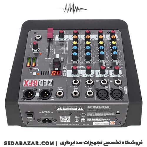 Allen&Heath ZED-6FX میکسر صدا آنالوگ — تصویر ۵