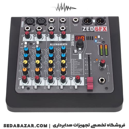 Allen&Heath ZED-6FX میکسر صدا آنالوگ