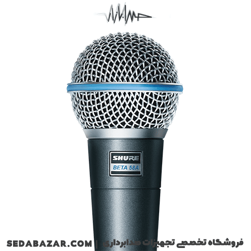 Shure BETA 58A میکروفون وکال — تصویر ۳