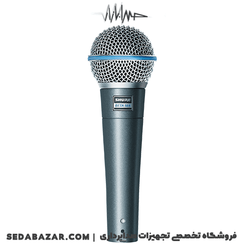 Shure BETA 58A میکروفون وکال — تصویر ۴