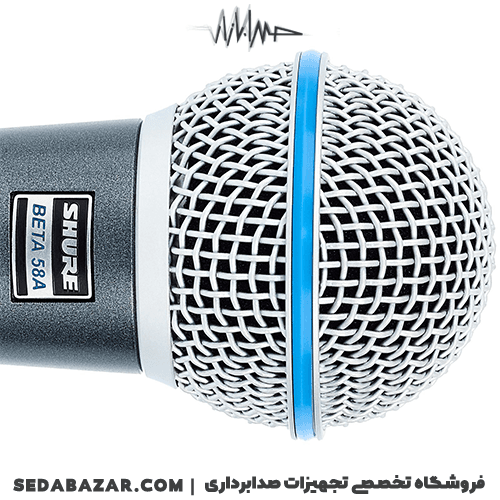 Shure BETA 58A میکروفون وکال — تصویر ۵