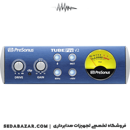 PreSonus TubePre V2 پری آمپ لامپی — تصویر ۲
