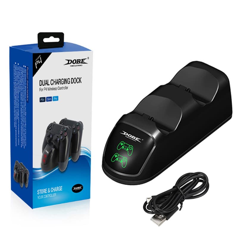 پایه شارژر دسته بازی PS4 دابی TP4-889 — تصویر ۴