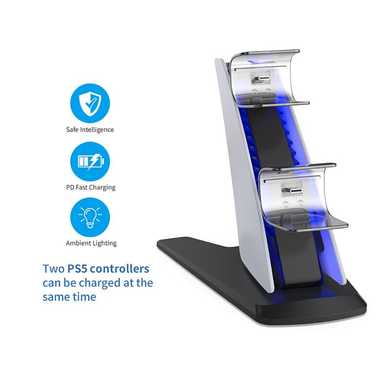 پایه شارژر دسته بازی PS5 دابی مدل TP5-0585S — تصویر ۵