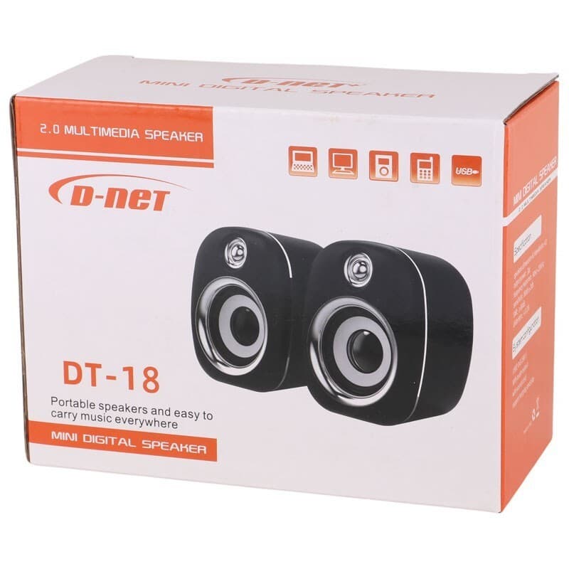 اسپیکر دسکتاپ دی نت مدل DT-18 — تصویر ۷