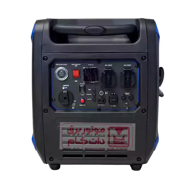 موتور برق دو گانه سوز سایلنت آبکو 6 کیلو وات مدل AB7500IE-2F — تصویر ۳