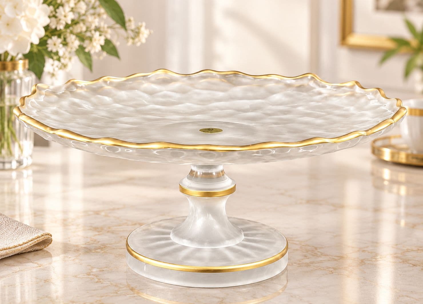 سرویس پذیرایی ۴تیکه طرح ROYAL رویال یخی — تصویر ۳