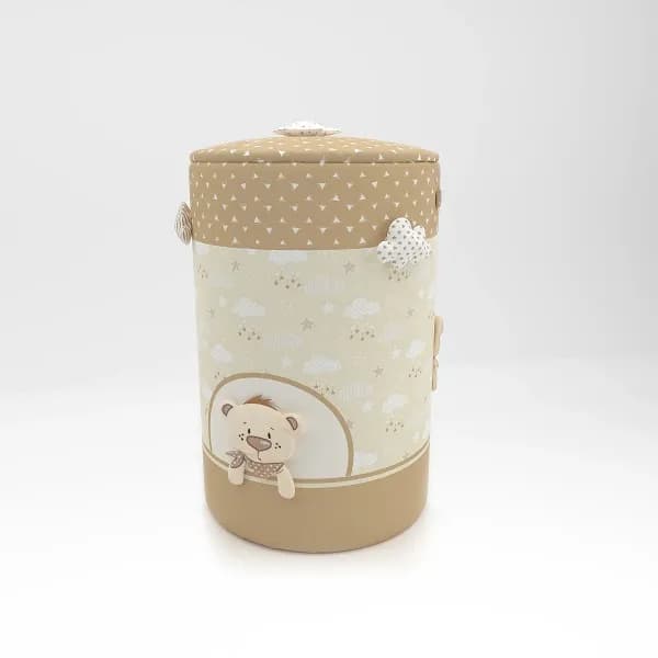 سبد اتاق بزرگ رزبرن طرح teddy bear