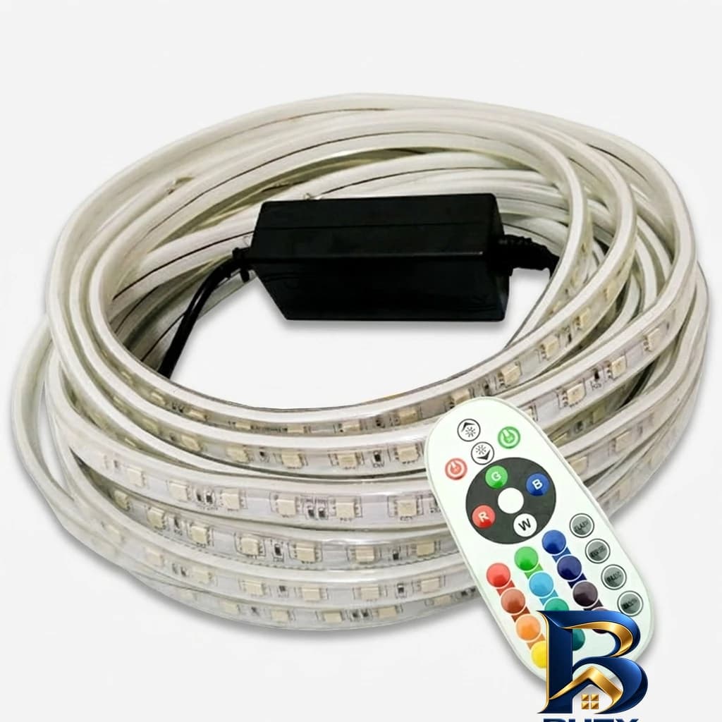 ریسه ال ای دی شلنگی RGB با طول ۳ متر و ریموت
