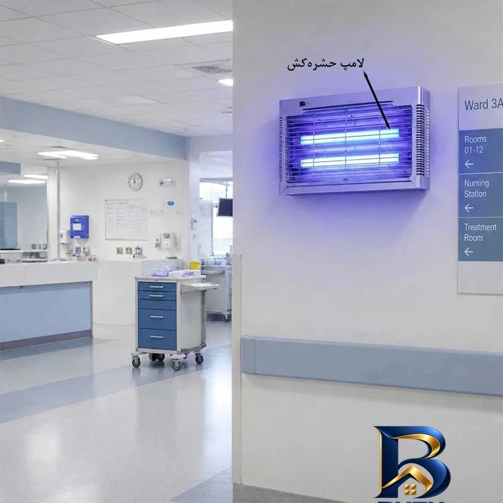 لامپ مهتابی حشره کش طرح uv مدل فلورسنت T۸ اصل — تصویر ۲