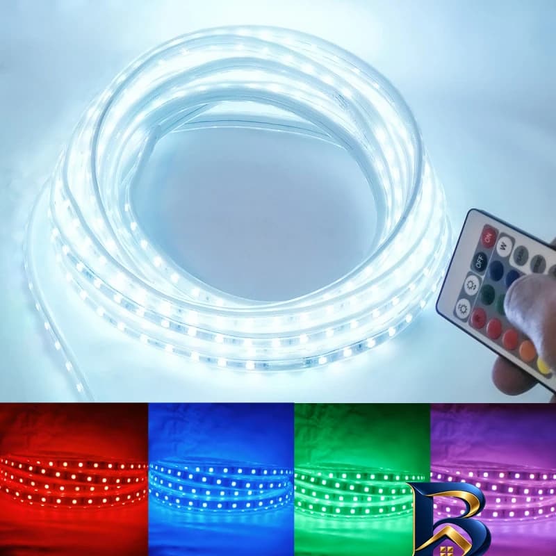 ریسه ال ای دی RGB با طول ۱۵ متر — تصویر ۸