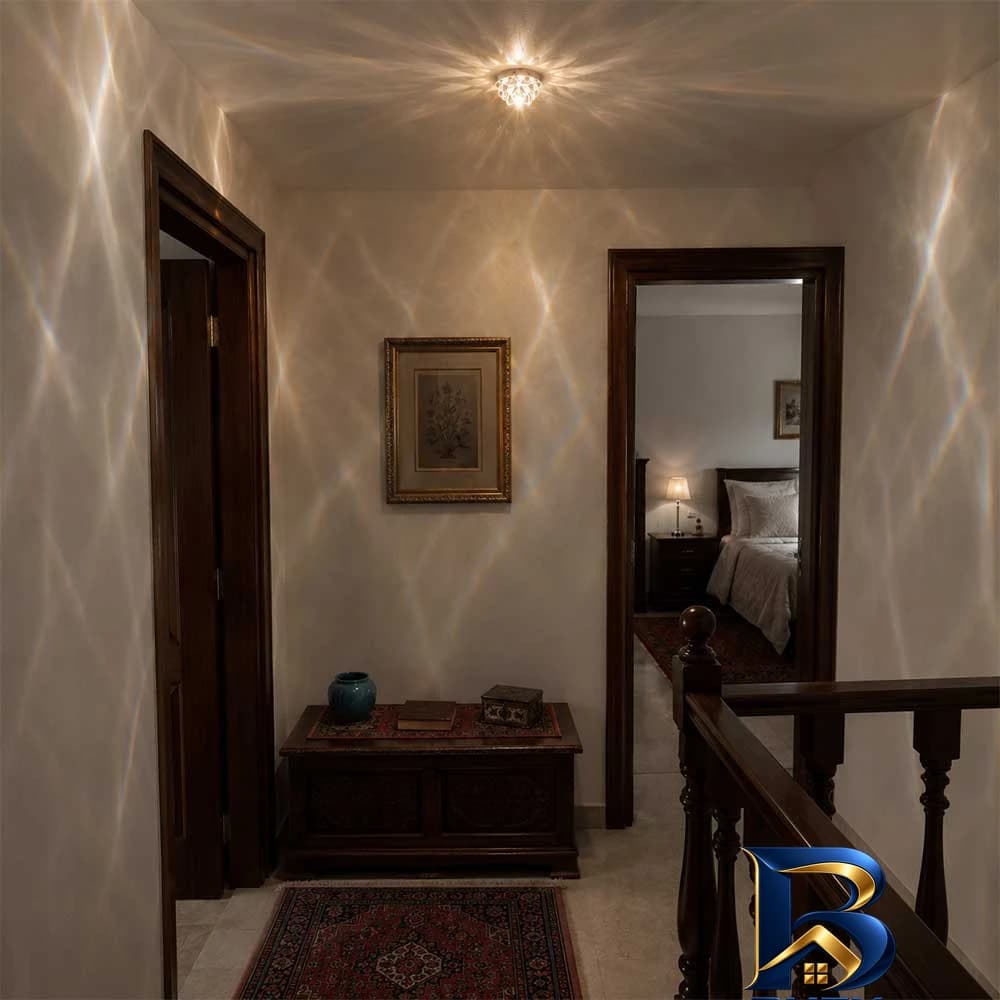 چراغ هالوژن ۱۲ وات زد اف آر مدل کریستالی با سه حالت — تصویر ۳
