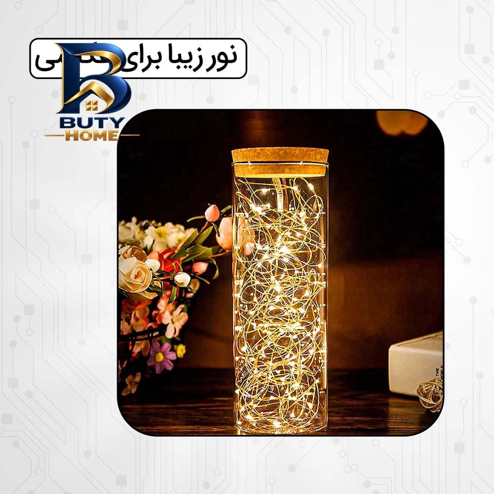 ریسه ال ای دی مفتولی مدل ضد آب با طول 5 متر بسته 3 عددی — تصویر ۱۰