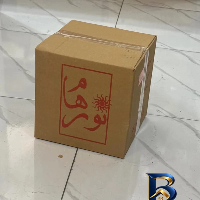 چراغ دیواری نورهام مدل خم مولکولی زیبا — تصویر ۴