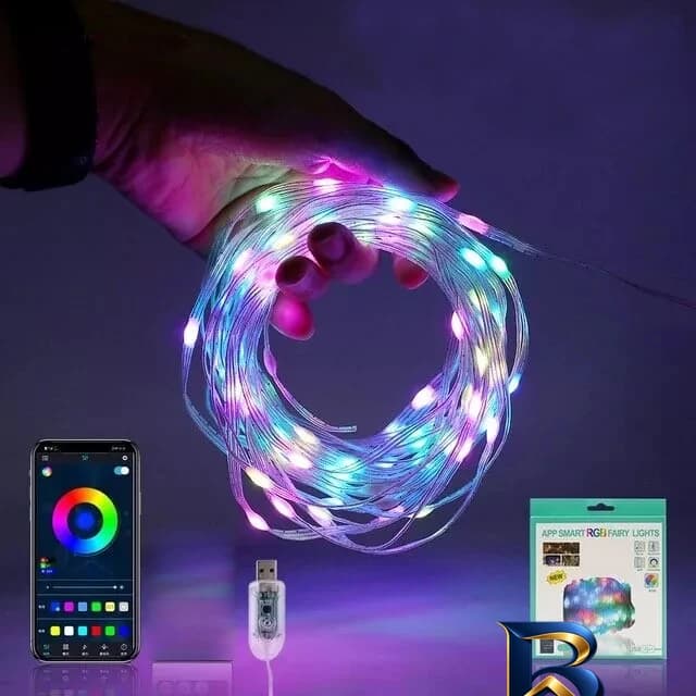 ریسه ال ای دی هوشمند مدل SMART کد ۲۸۱۲ با طول ۱۰ متر — تصویر ۸