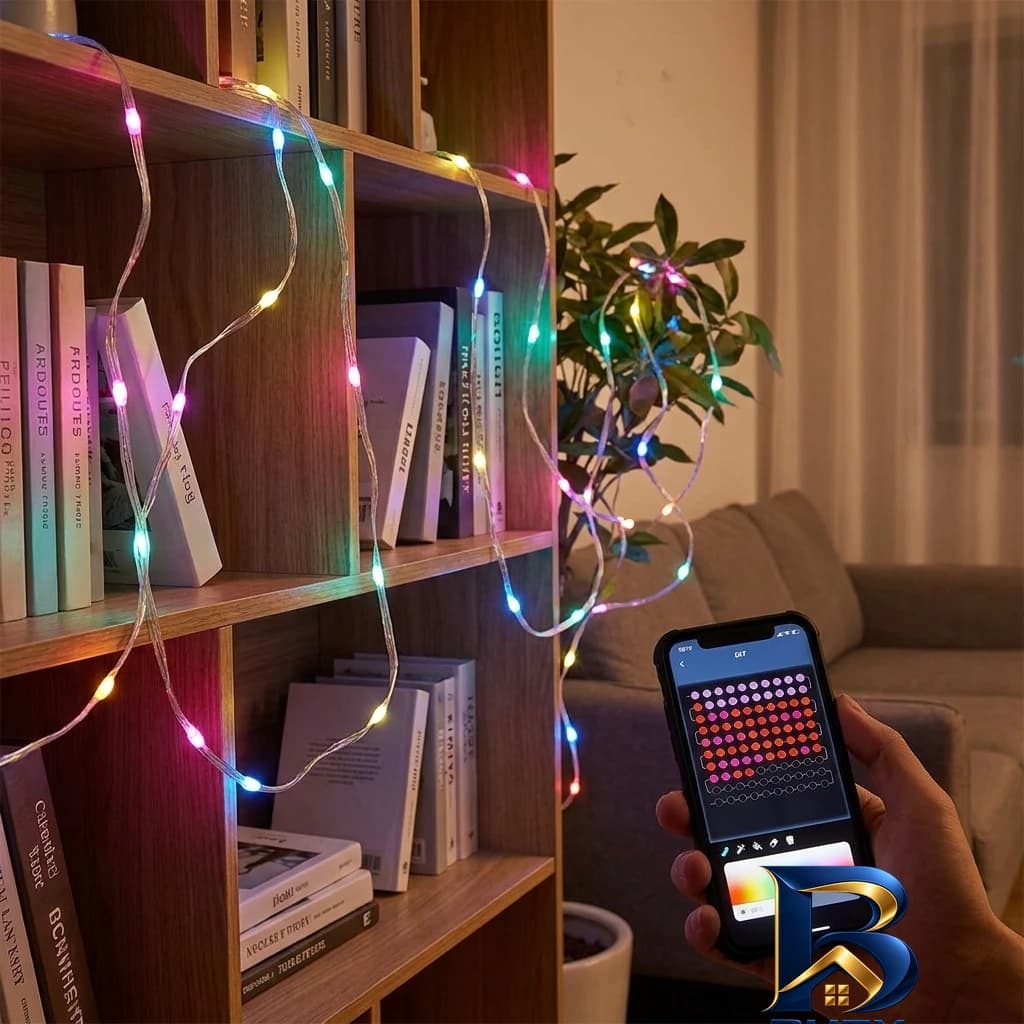 ریسه ال ای دی هوشمند مدل SMART کد ۲۸۱۲ با طول ۱۰ متر — تصویر ۳