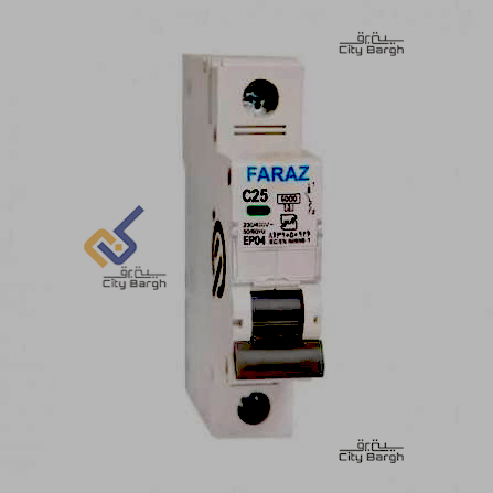 کلید فیوز مینیاتوری تک فاز 25 آمپر فراز مدل C25 — تصویر ۴