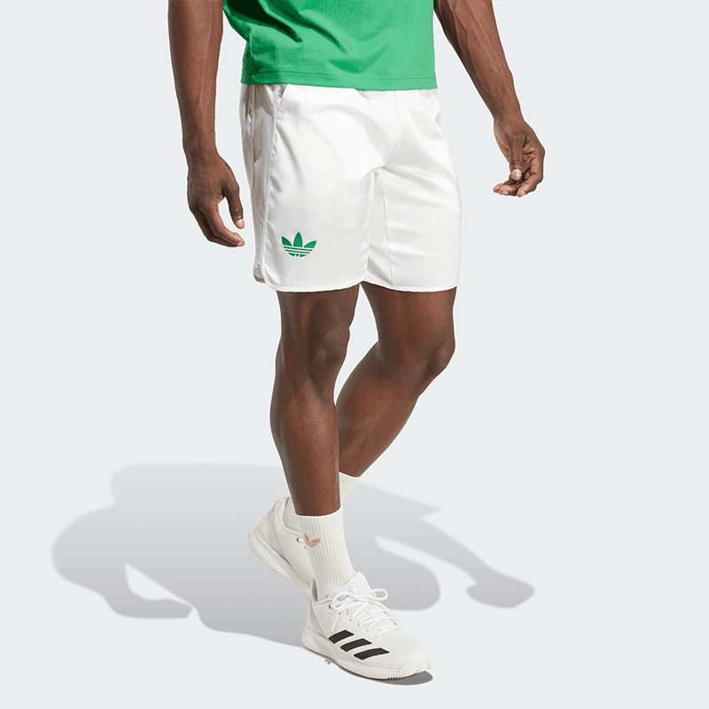 شلوارک تنیس مردانه آدیداس Adidas Tennis Pro Climacool Ergo – سفید — تصویر ۳