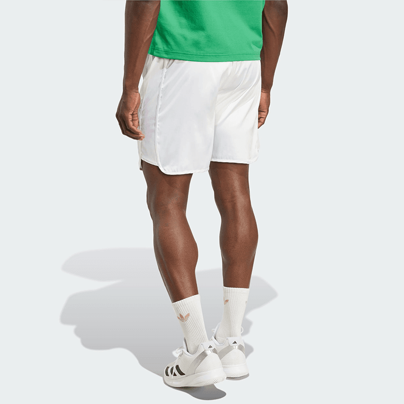 شلوارک تنیس مردانه آدیداس Adidas Tennis Pro Climacool Ergo – سفید — تصویر ۲