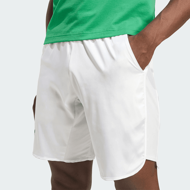 شلوارک تنیس مردانه آدیداس Adidas Tennis Pro Climacool Ergo – سفید — تصویر ۵