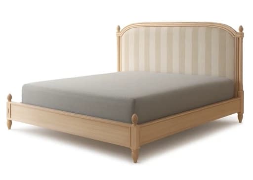سرویس و تخت خواب چوبی فرانسوی کد 800 مبلیران مبلمان فرنا مدل 1145796