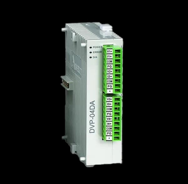 ماژول خروجی آنالوگ دلتا از چپ DVP04DA-SL