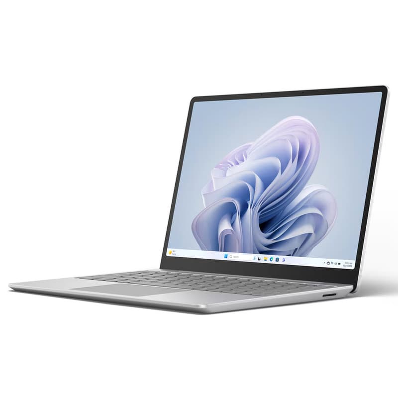 لپ تاپ 12.4 اینچی مایکروسافت مدل Surface Laptop Go 3 با پردازنده Core i5-1235U، رم 8 گیگابایت LPDDR5، حافظه SSD با ظرفیت 128 گیگابایت، صفحه‌نمایش لمسی PixelSense، ویندوز 11 پرو، وزن 1.12 کیلوگرم، شارژ — تصویر ۴