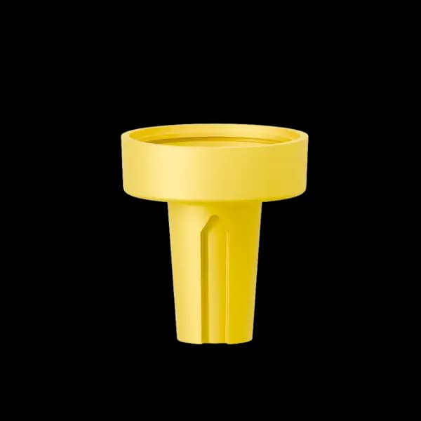 سری تمام سیلیکونی قلیان زرد Hookah silicone bowl yellow