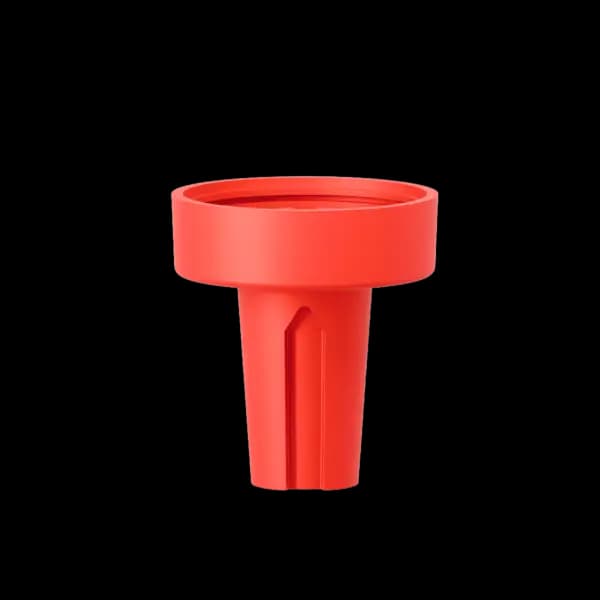 سری تمام سیلیکونی قلیان قرمز Hookah silicone bowl red