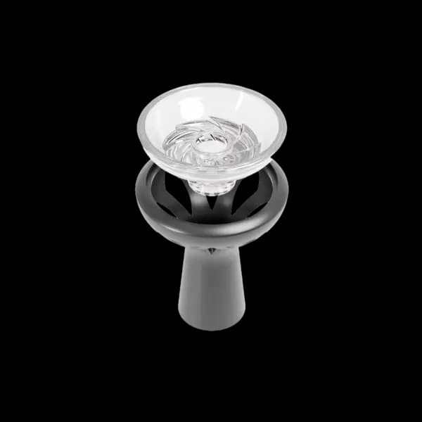 سری سیلیکونی قلیان مشکی Hookah silicone bowl black — تصویر ۳