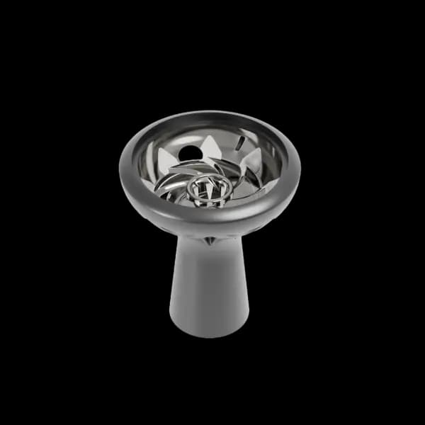 سری سیلیکونی قلیان مشکی Hookah silicone bowl black