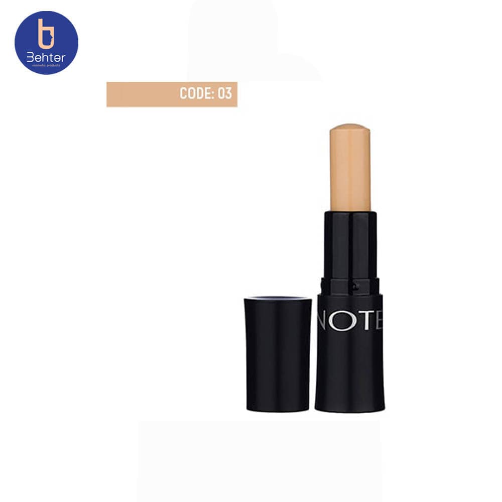 کانسیلر استیکی فول کاور شماره 3 نوت Note Full Cover Sticky Concealer3
