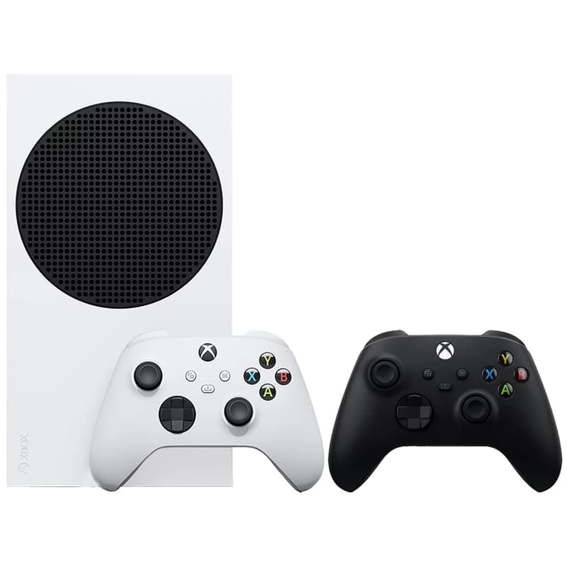 کنسول بازی مایکروسافت مدل XBOX SERIES S ظرفیت 512 گیگابایت به همراه دسته اضافی مشکی