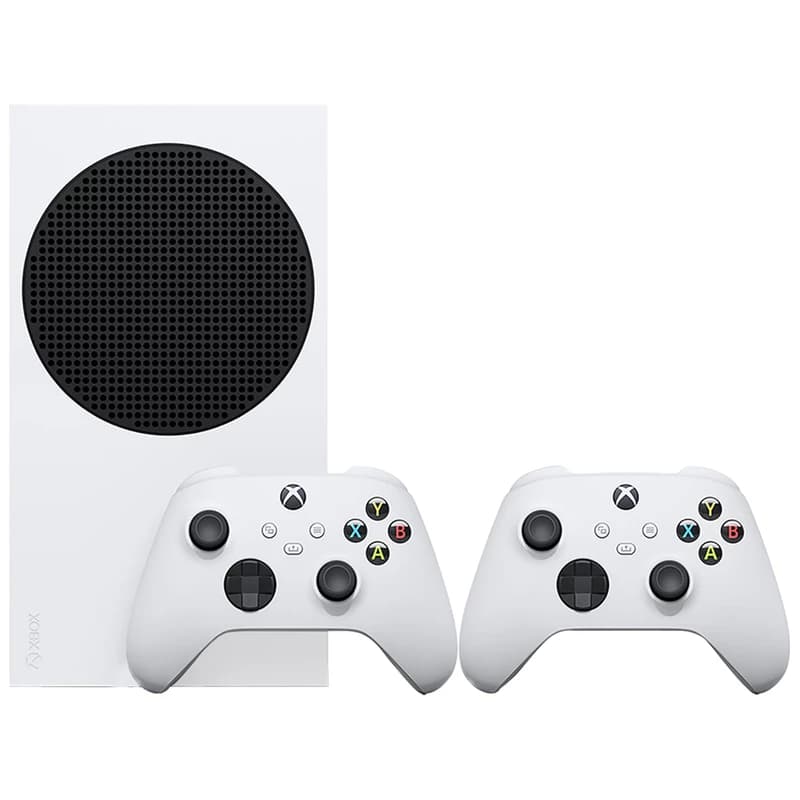 کنسول بازی مایکروسافت مدل XBOX SERIES S ظرفیت 512 گیگابایت به همراه دسته اضافی سفید