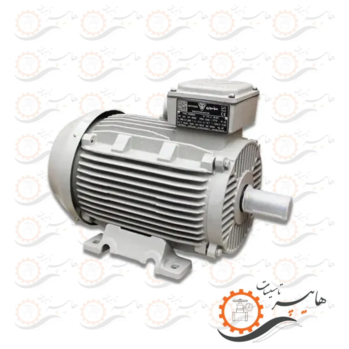 الکتروموتور موتوژن سه فاز 1500 دور چدنی 18.5kw — تصویر ۴