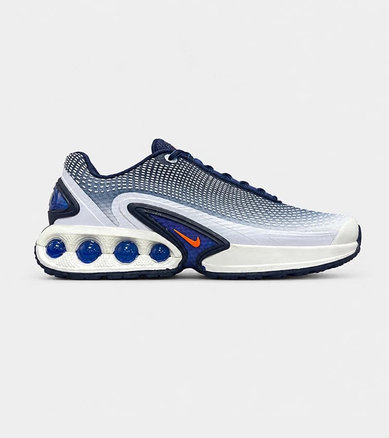 کتانی مردانه و زنانه سرمه ای سفید NIKE Air Max DN Ultra | مدل 9713