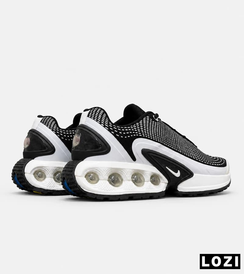 کتانی مردانه و زنانه مشکی سفید NIKE Air Max DN Ultra | مدل 9705 — تصویر ۵