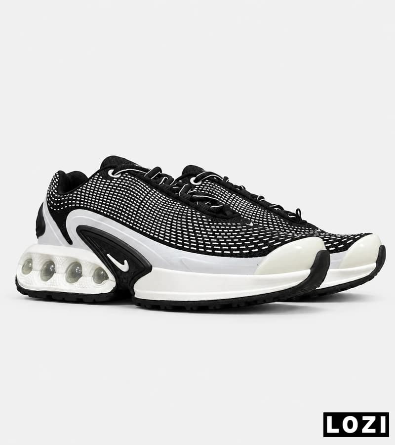 کتانی مردانه و زنانه مشکی سفید NIKE Air Max DN Ultra | مدل 9705 — تصویر ۴
