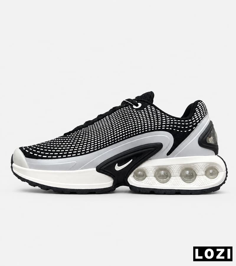 کتانی مردانه و زنانه مشکی سفید NIKE Air Max DN Ultra | مدل 9705 — تصویر ۳