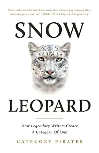 و دانلود نسخه کامل کتاب زبان اصلی Snow Leopard: How Legendary Writers Create A Category Of One Kindle Edition | دانلود کتاب خارجی