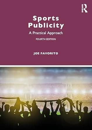 و دانلود نسخه کامل کتاب زبان اصلی Sports Publicity: A Practical Approach | دانلود کتاب خارجی