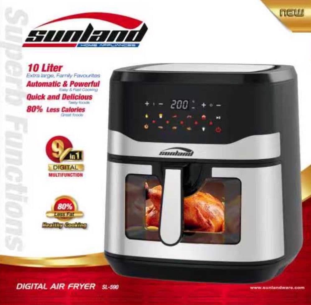 سرخ کن 10 لیتری سانلند مدل SL-590 — تصویر ۲