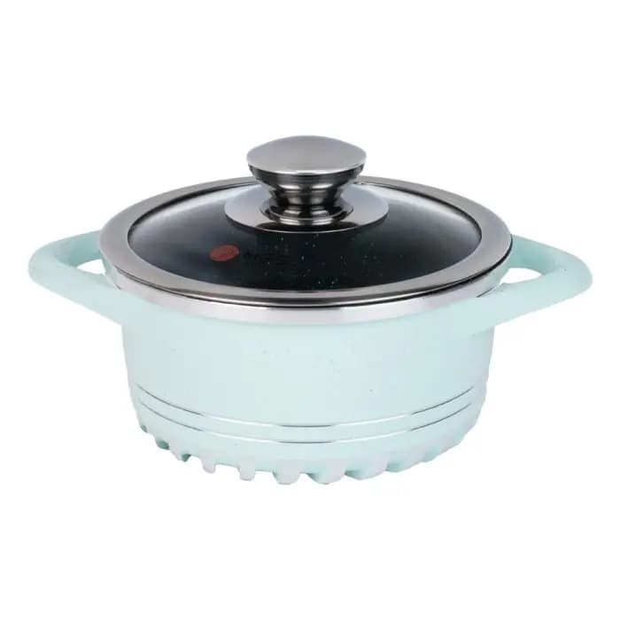 سرویس قابلمه گرانیت 22 پارچه MGS طرح ایتالیا C — تصویر ۸
